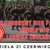 IX Honorowy Bieg Pamięci  im. mjr dypl.  Ludwika Zwolańskiego
