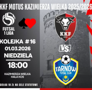KKF MOTUS -TARNÓW FUTSAL CLUB 01.03.2026