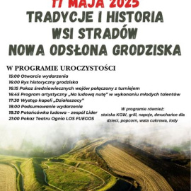 Grodzisko w Stradowie- Nowa odsłona