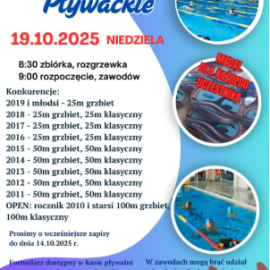 Jesienne Zawody Pływackie 19.10.2025