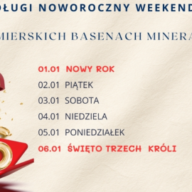 NOWOROCZNY WEEKEND W KAZIMIERSKICH BASENACH MINARALNYCH