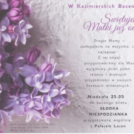 "Dzień Matki" na Basenach Mineralnych