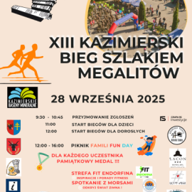 Kazimierski Bieg „Szlakiem Megalitów”